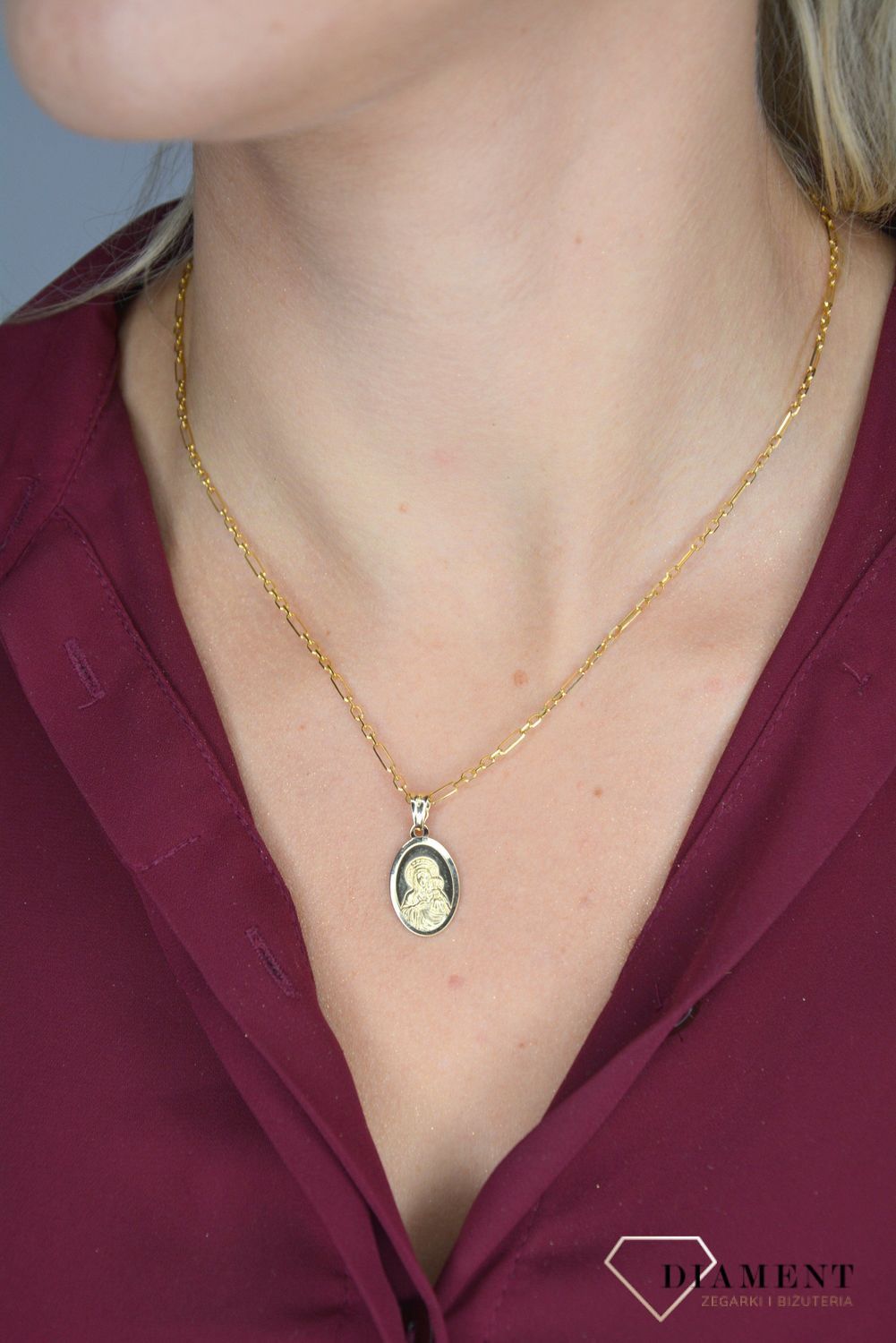 Złoty łańcuszek 585 o szerokości 2 mm DIA-LAN-1234-585 2mm ✅ Złoty łańcuszek o szerokości 2 mm ✅.jpg